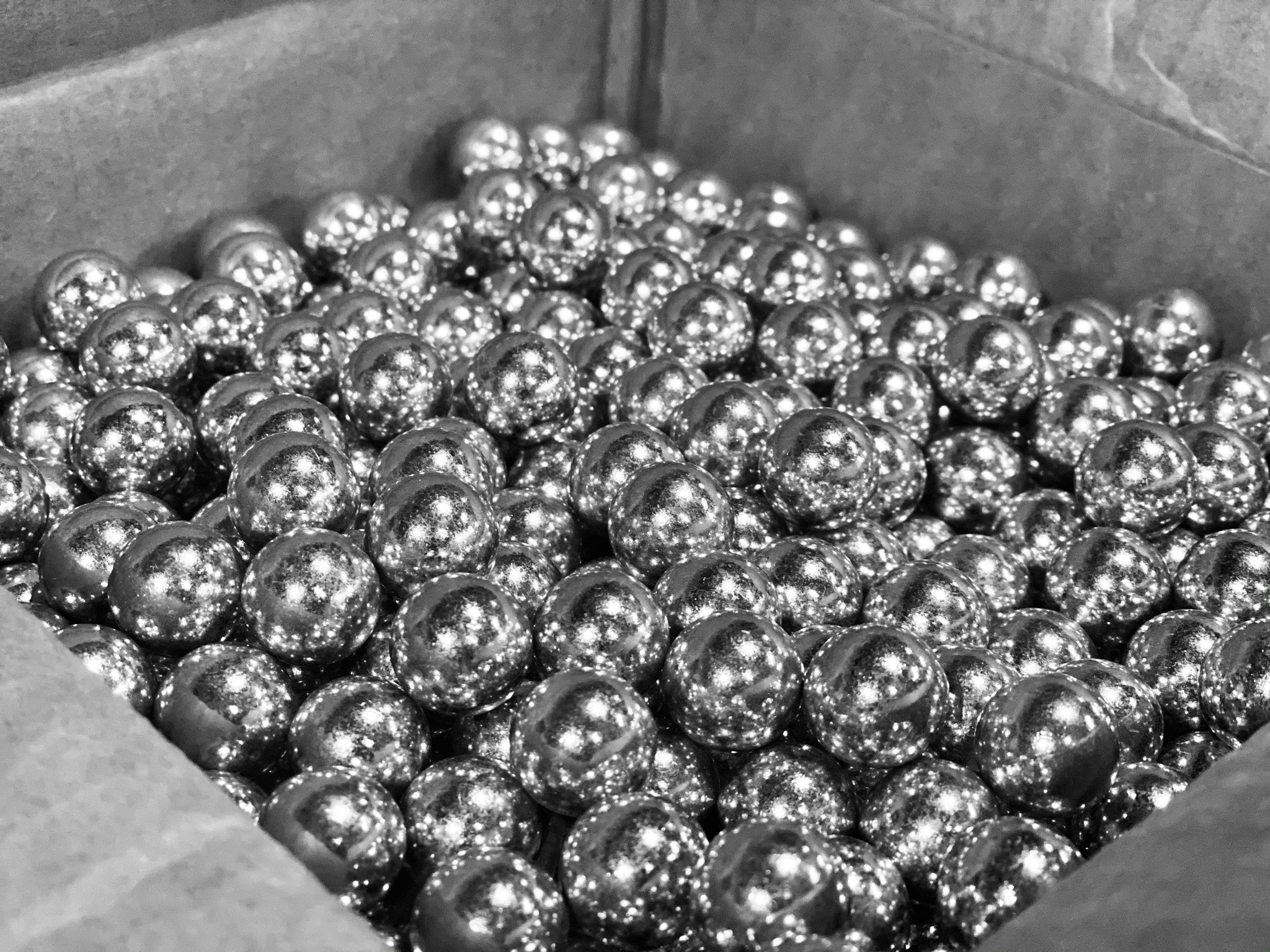 3/4 zinc coated metal balls