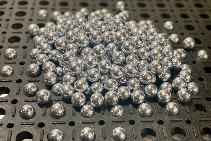3/4 zinc plated metal balls